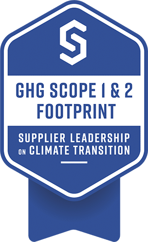 Supplier LOCT GHG Scope 1 and 2 Footprint Badge